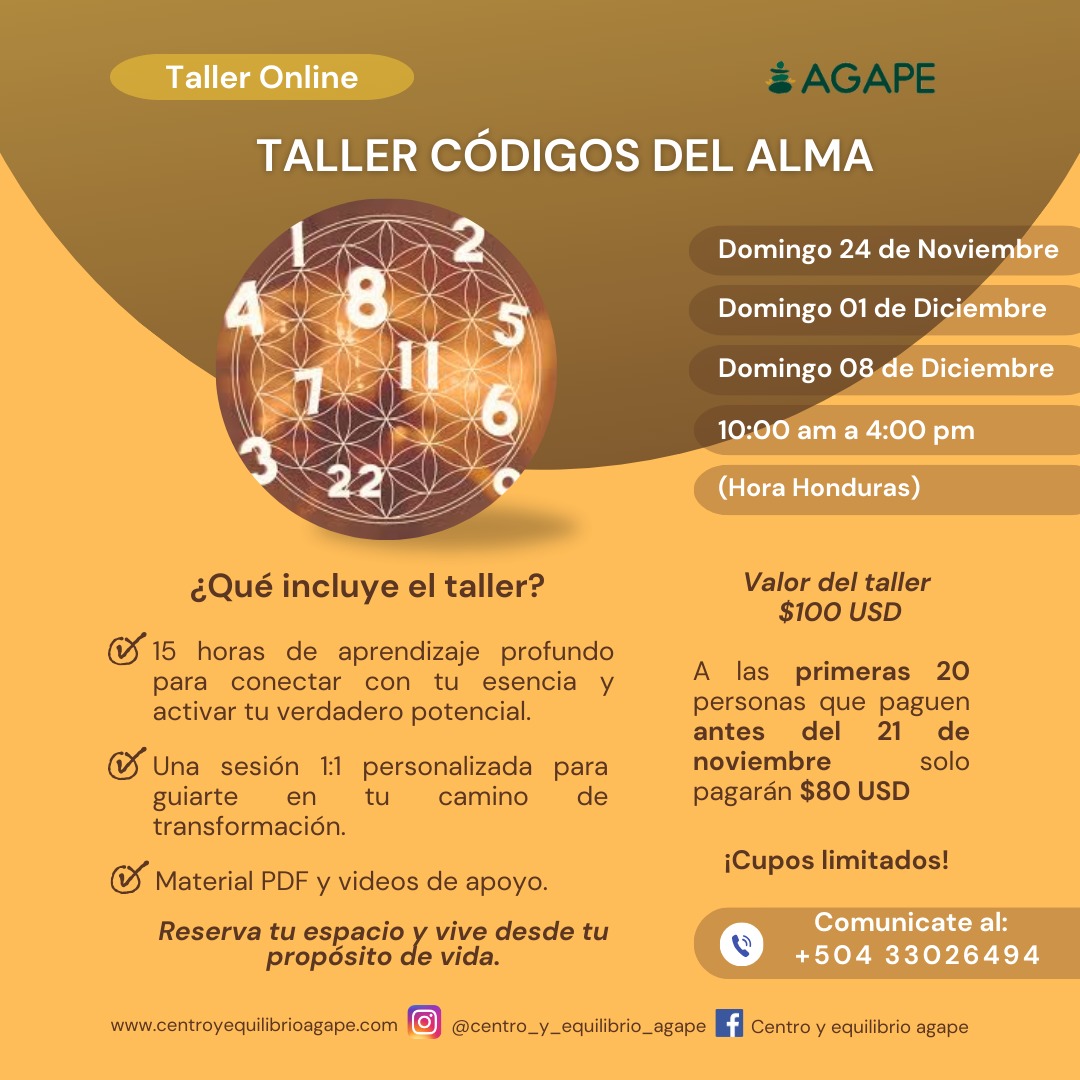 tallerdecodigosdelalmatalleronline